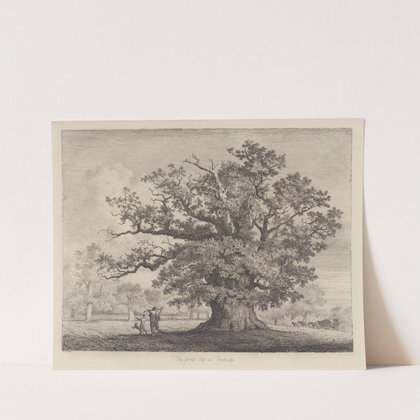 The Great Oak at Fredville by Jacob George Strutt