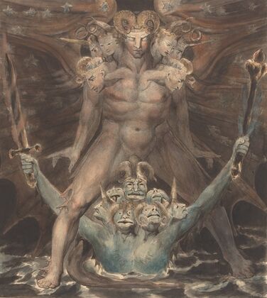 The Great Red Dragon and the Beast from the Sea (c. 1805)