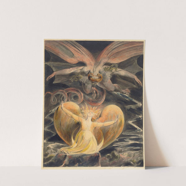 The Great Red Dragon and the Woman Clothed with the Sun by William Blake