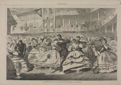 The Great Russian Ball at the Academy of Music, November 5, 1863 (1863)