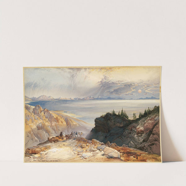 The Great Salt Lake of Utah by Thomas Moran