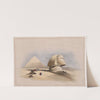 The Great Sphinx, Pyramids of Gezeeh. (1846-1849) by David Roberts