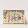 The Great Wallace shows ; Colossal 3 ring circus, 2 elevated stages (1898) by Courier Litho. Co.