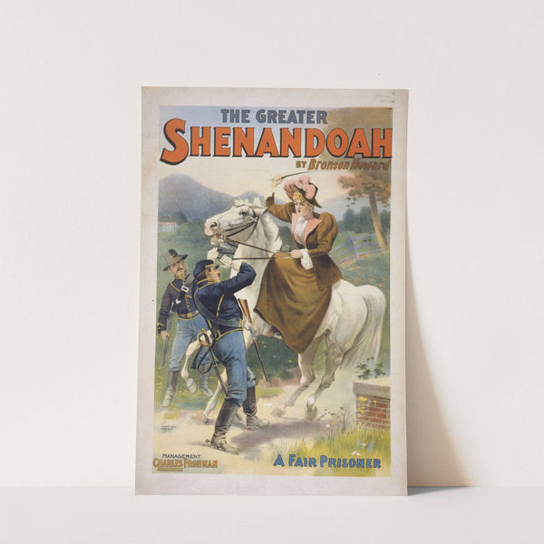 The Greater Shenandoah by Bronson Howard by Strobridge & Co. Lith.