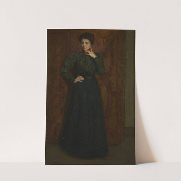 The Green Dress by Julian Alden Weir