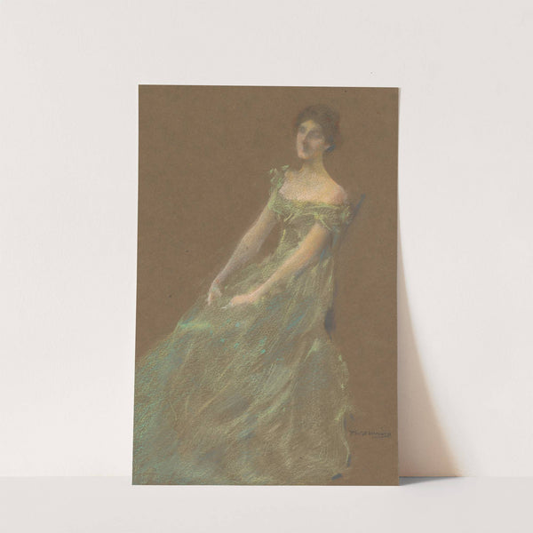 The Green Dress by Thomas Wilmer Dewing