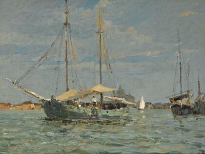 The Green Fishing Boat