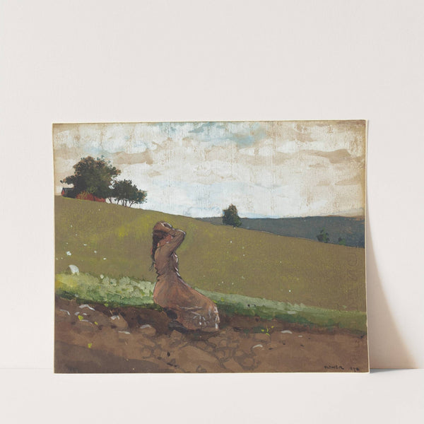 The Green Hill (1878) by Winslow Homer