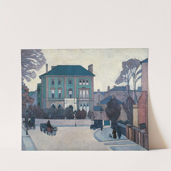 The green house, St John’s Wood (circa 1918) by Robert Polhill Bevan