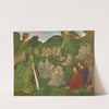 The Green Valley, Purgatorio Cantos VII-VIII by Henry Arthur Payne