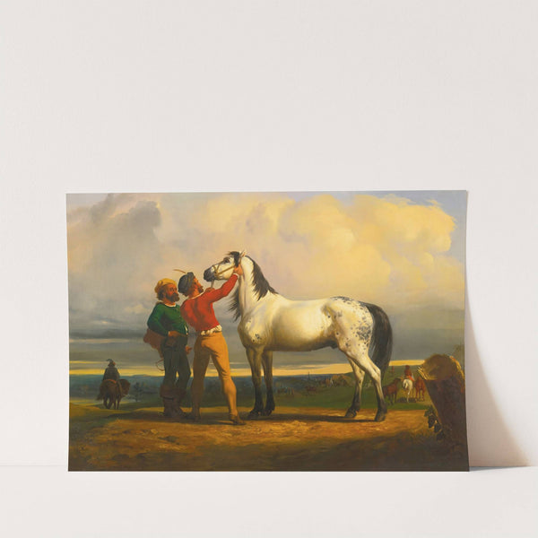 The Grey Horse (At The Horse Fair) by Rosa Bonheur