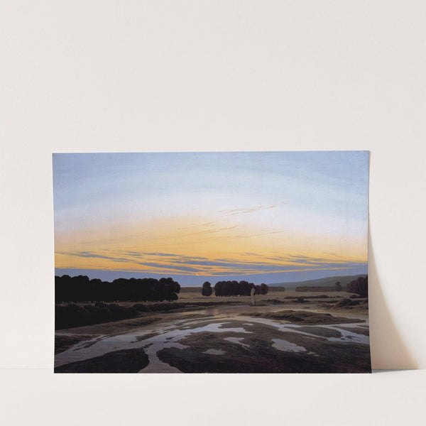 The Grosse Gehege near Dresden by Caspar David Friedrich