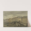 The Grote Zavel (Grand Sablon), Brussels (1875) by Guillaume Vogels