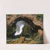 The Grotto of Neptune in Tivoli by Johann Martin von Rohden