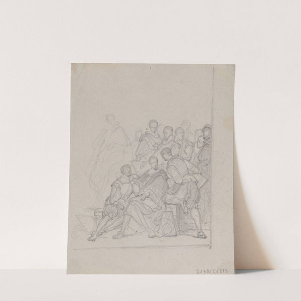 The Group of Artists by Nicaise De Keyser