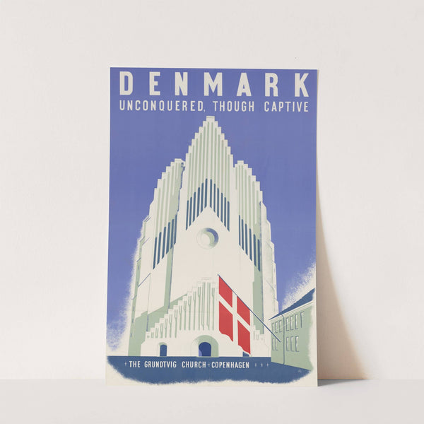 The Grundtvig Church - Copenhagen, Denmark by Anonymous