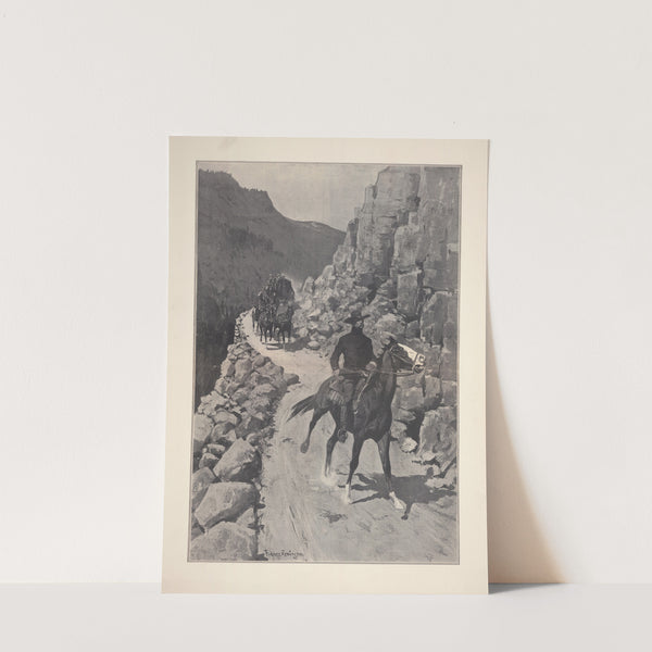 The guard of the bullion coach (1900) by Frederic Remington