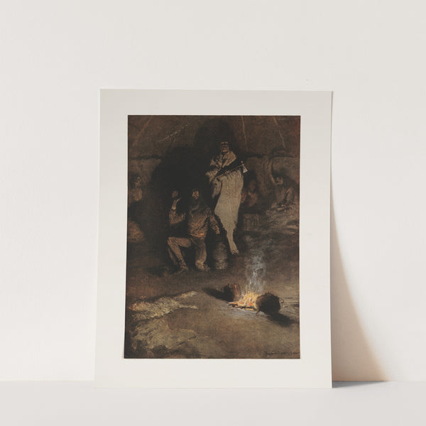 The guard of the whisky trader (1906) by Frederic Remington