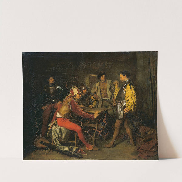 The Guard Room (Probably 1847) by Ernest Meissonier