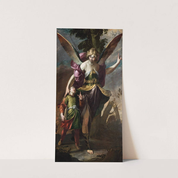 The Guardian Angel by Gioacchino Assereto