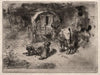 The Guardians of the House, or the Friends of the Saltimbanque (c. 1875)