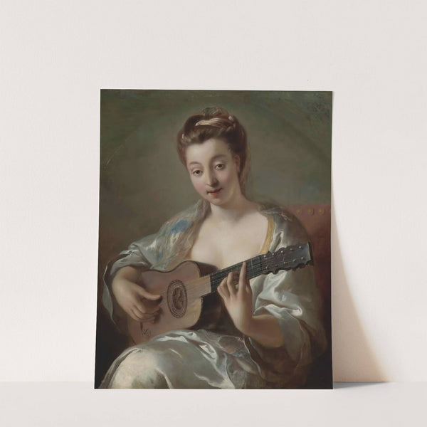 The Guitar Player by Jean-François de Troy