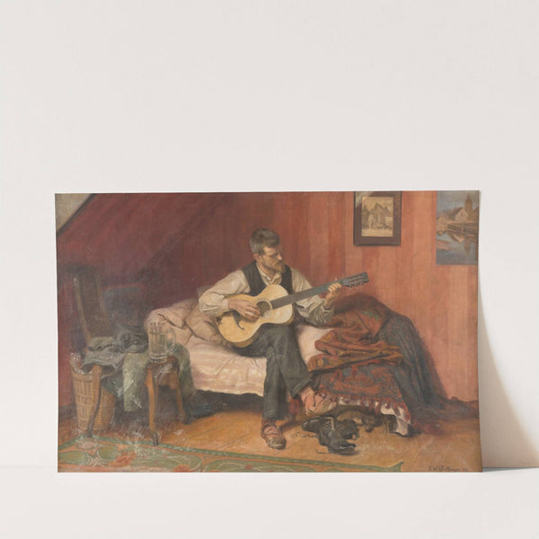 The guitar player by Hugo Wolff-Maage