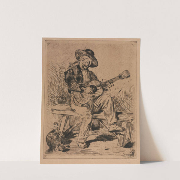 The Guitarist (1861) by Édouard Manet