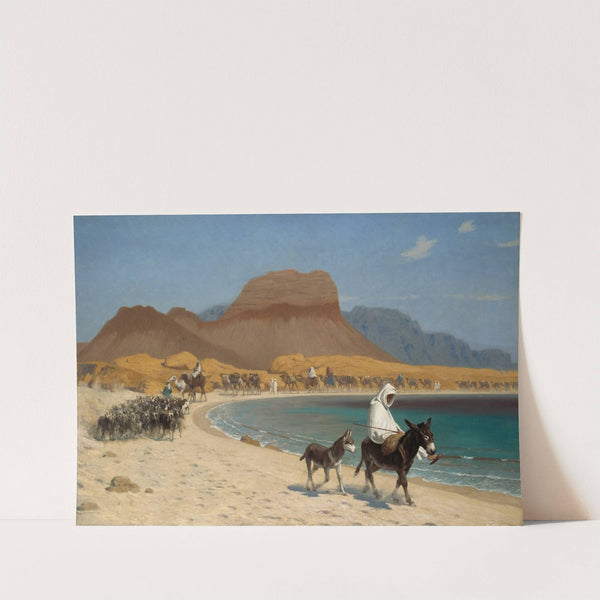 The Gulf of Aqaba (circa 1897) by Jean-Léon Gérôme