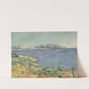 The Gulf of Marseilles Seen from L’Estaque (ca. 1885) by Paul Cézanne
