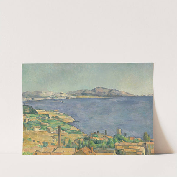 The Gulf of Marseilles Seen from L’Estaque (ca. 1885) by Paul Cézanne