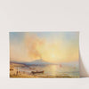 The Gulf of Naples with View of Mount Vesuvius by Théodore Gudin