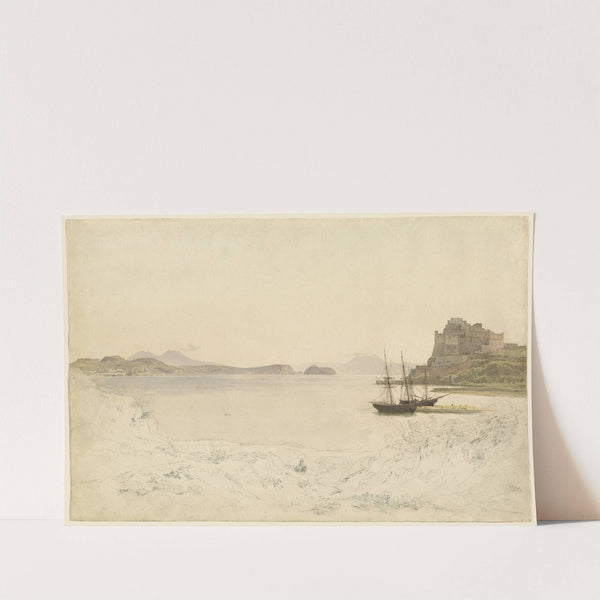 The Gulf of Pozzuoli by Johann Heinrich Schilbach