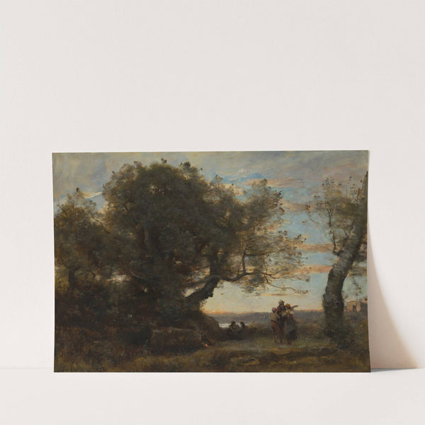 The Gypsies by Jean-Baptiste-Camille Corot