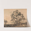 The Gypsy Fortune-Teller (ca. 1758) by Paul Sandby