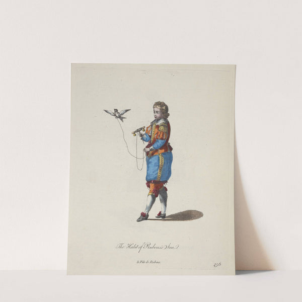 The habit of Rubens’s son. Le fils de Rubens. (1757-1772) by Charles Grignion