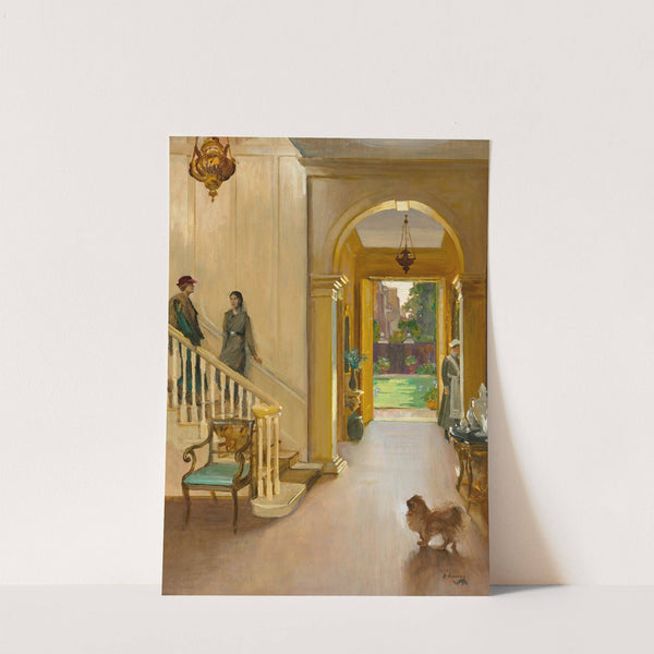 The Hall, Argyll House – A Summer Day (1925) by Sir John Lavery