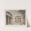 The Hall Carlton House. (1808) by Thomas Rowlandson