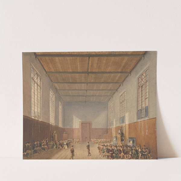 The Hall, Rugby School by John Gendall