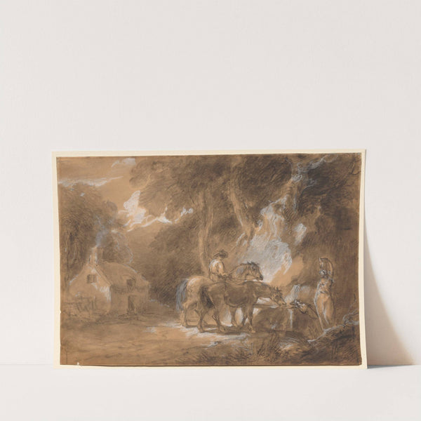 The Halt at the Spring (c. 1789–1847) by Thomas Barker