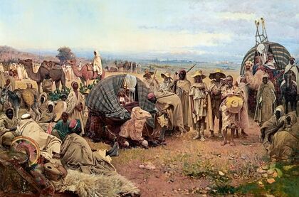 The Halt of the Caravan