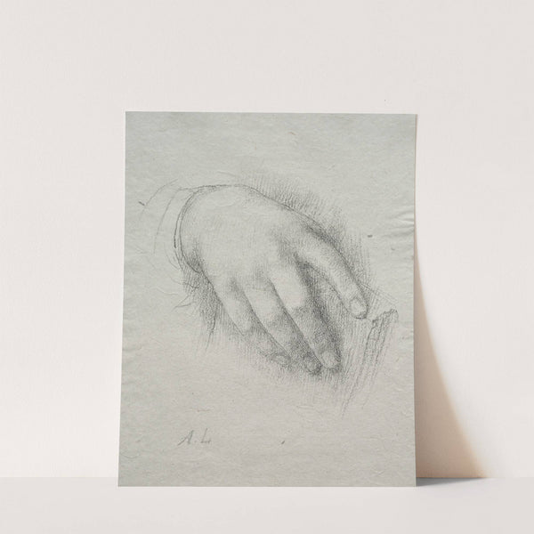 The Hand of Nora E. Legros (c. 1890-1904) by Alphonse Legros