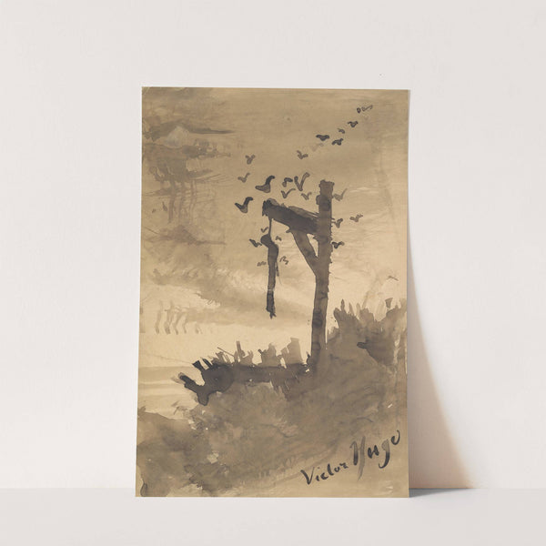The Hanged Man by Victor Hugo