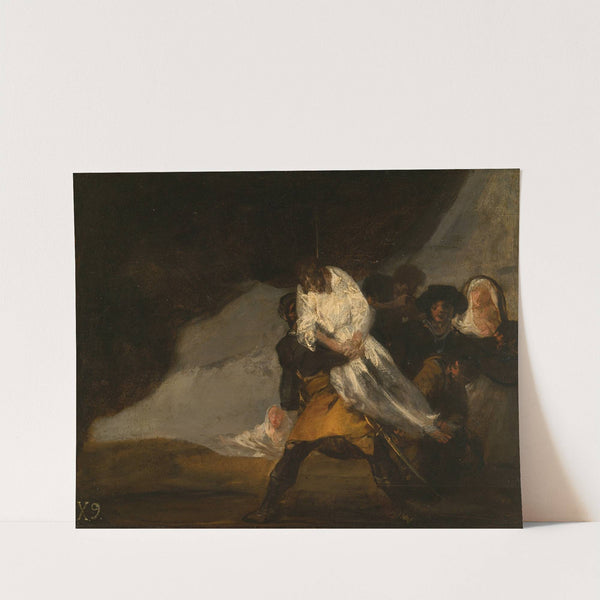 The Hanged Monk (c. 1810) by Francisco de Goya