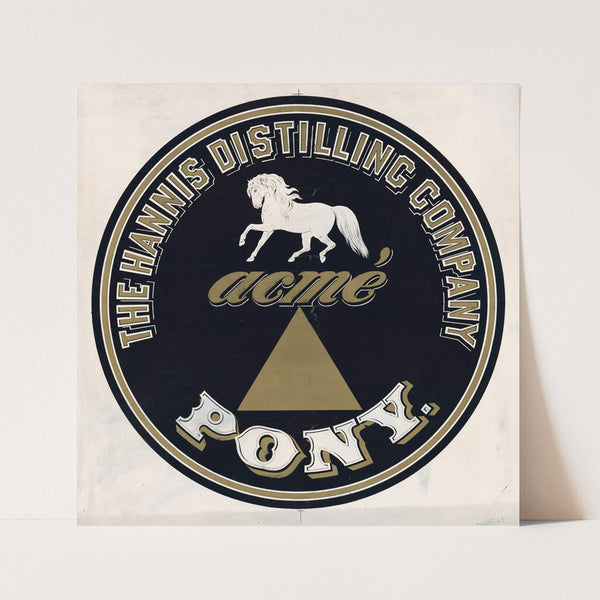 The Hannis Distilling Company, acme, pony by Lehman & Bolton