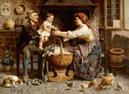 The happy family