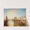 The Harbor of Dieppe (circa 1826) by Joseph Mallord William Turner