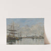 The Harbor of Le Havre (ca. 1885–90) by Eugène Boudin