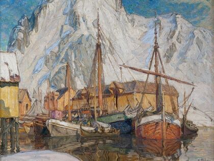 The Harbour at Svolvaer, Lofoten