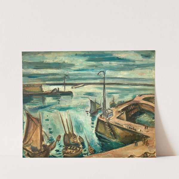 The Harbour of Le Havre (1921) by Emile Othon Friesz